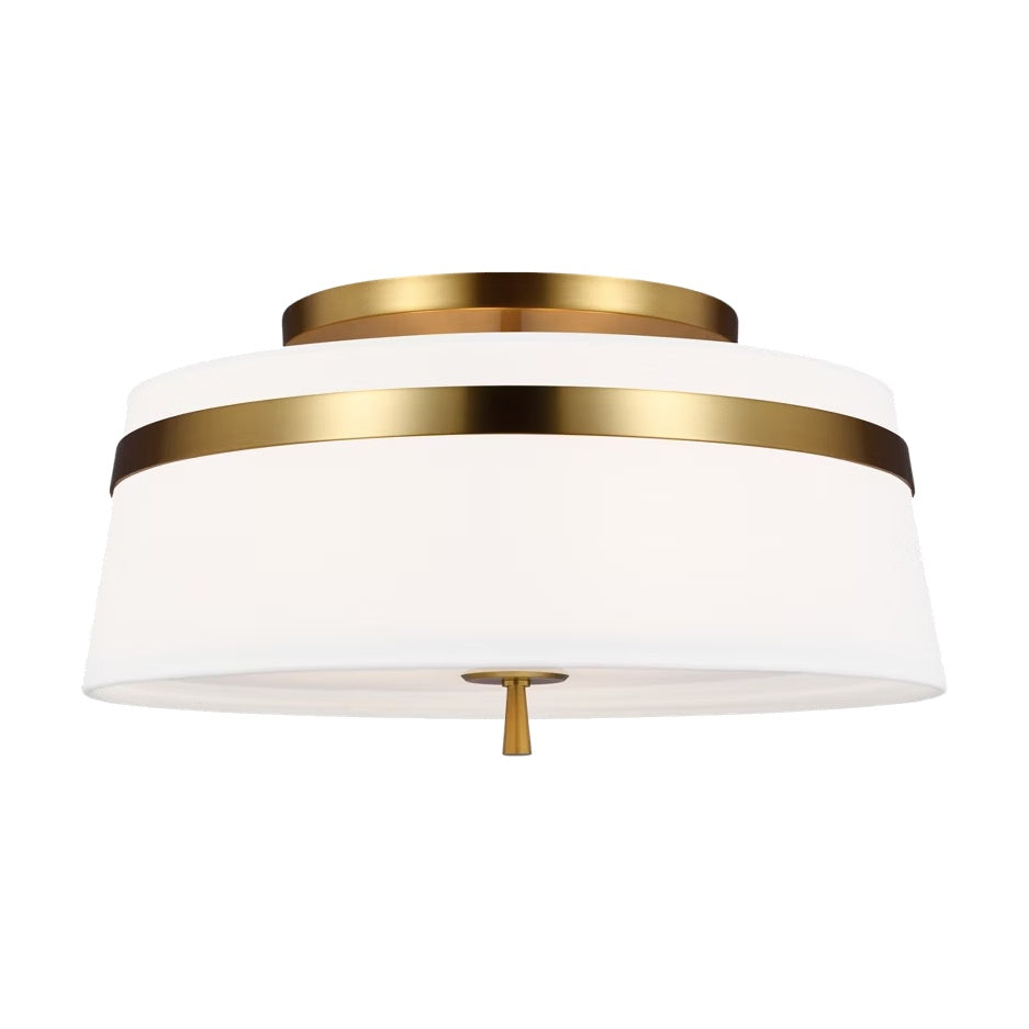 Cordtlandt Semi-Flush Mount LIGHTING - flush mount Visual Comfort Large Burnished Brass