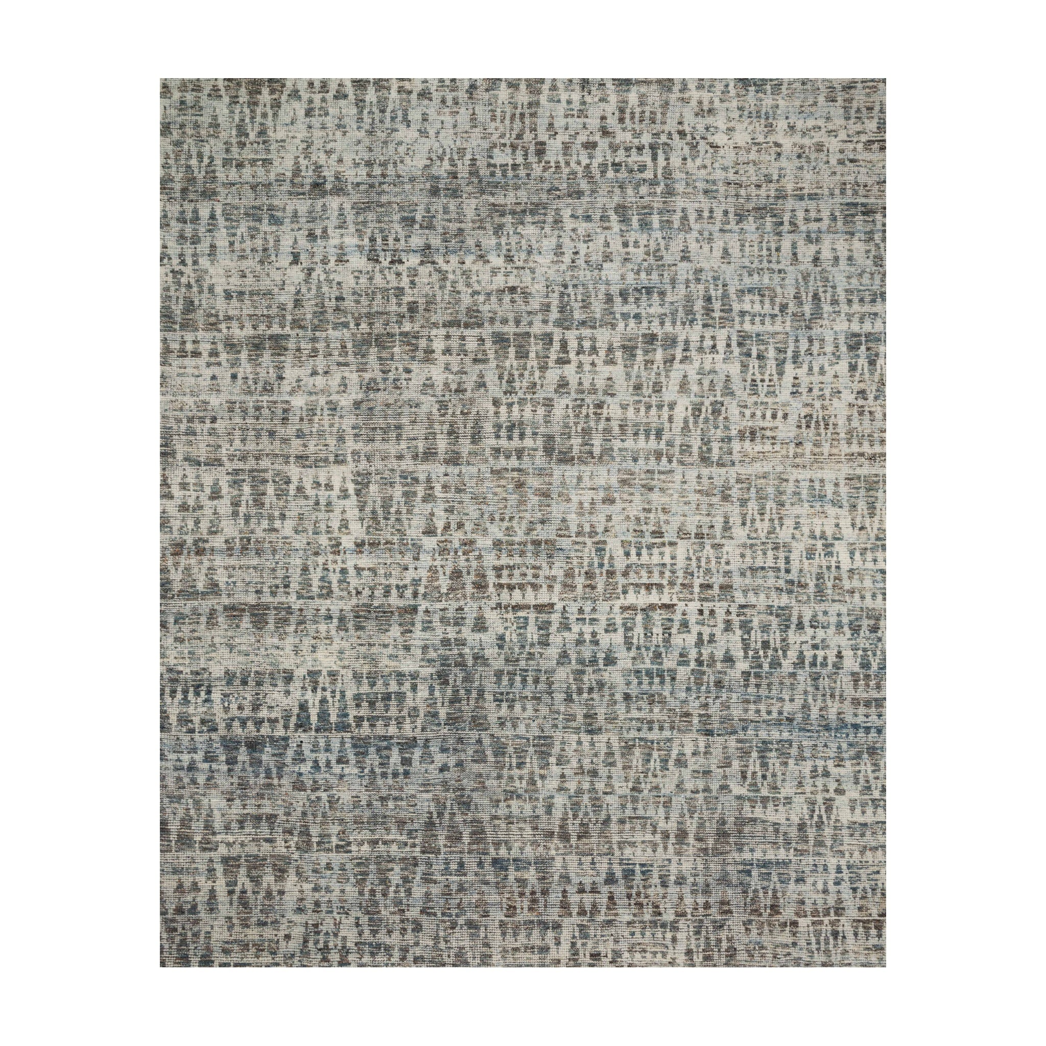 Loloi Amara Natural / Ocean Rug RUGS - wool Loloi 18" x 18"
