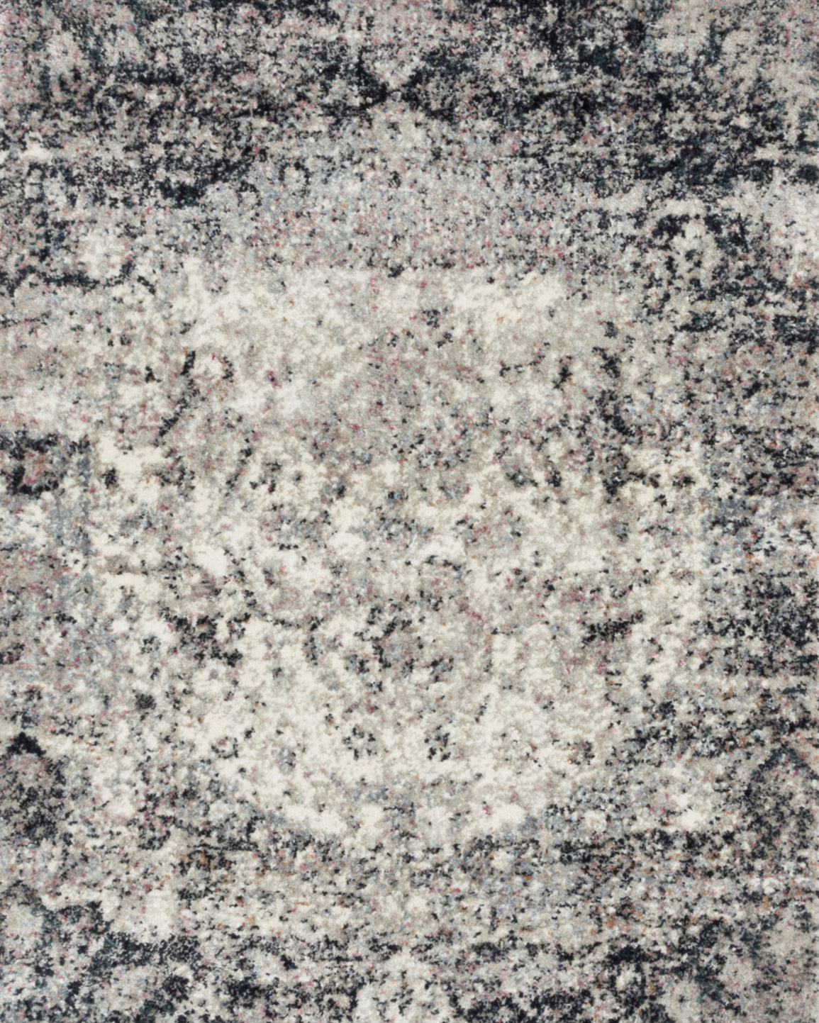Loloi Anastasia Ink / Ivory Rug RUGS - synthetic Loloi