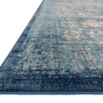Loloi Anastasia Lt. Blue / Ivory Rug RUGS - synthetic Loloi