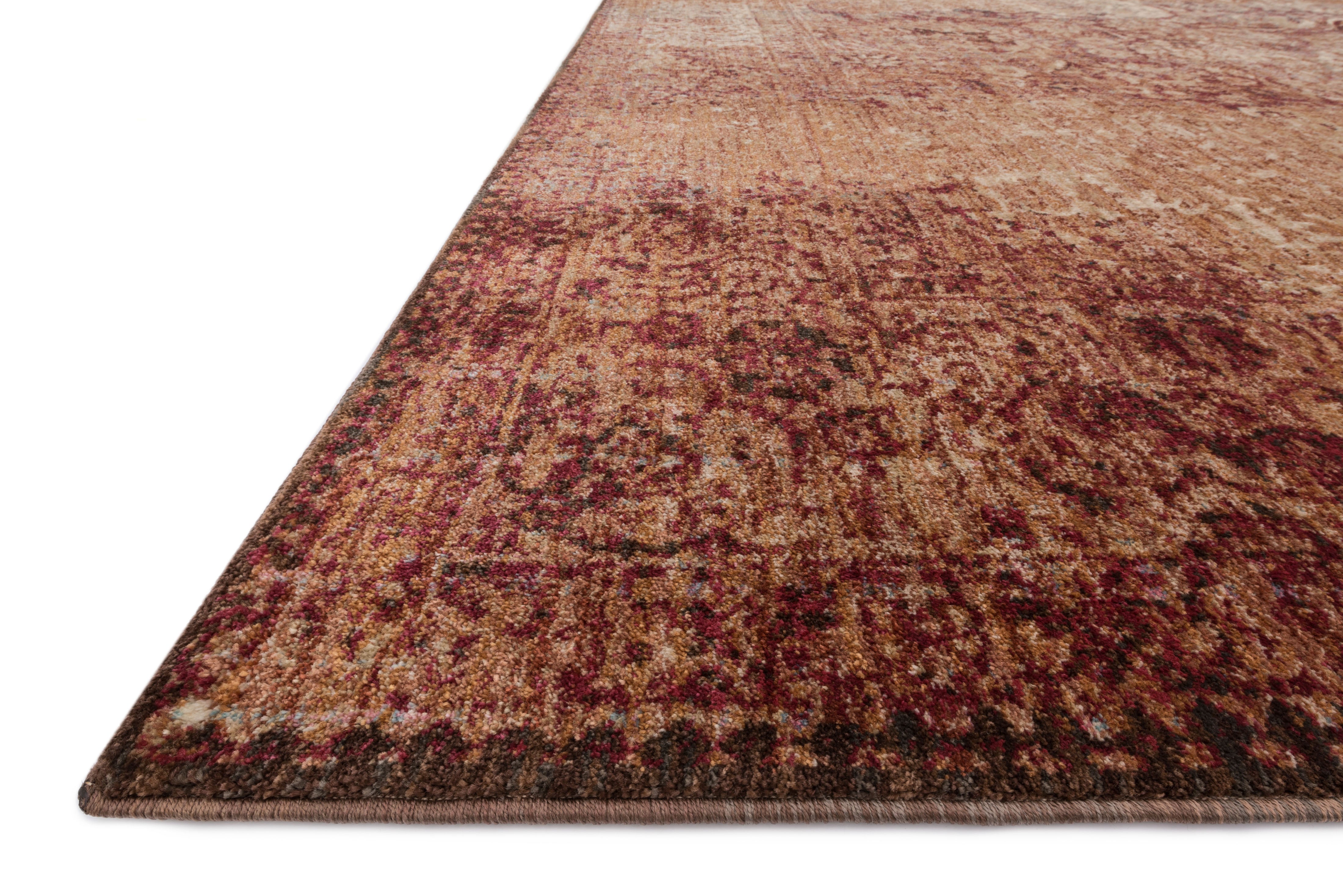 Loloi Anastasia Copper / Ivory Rug RUGS - synthetic Loloi