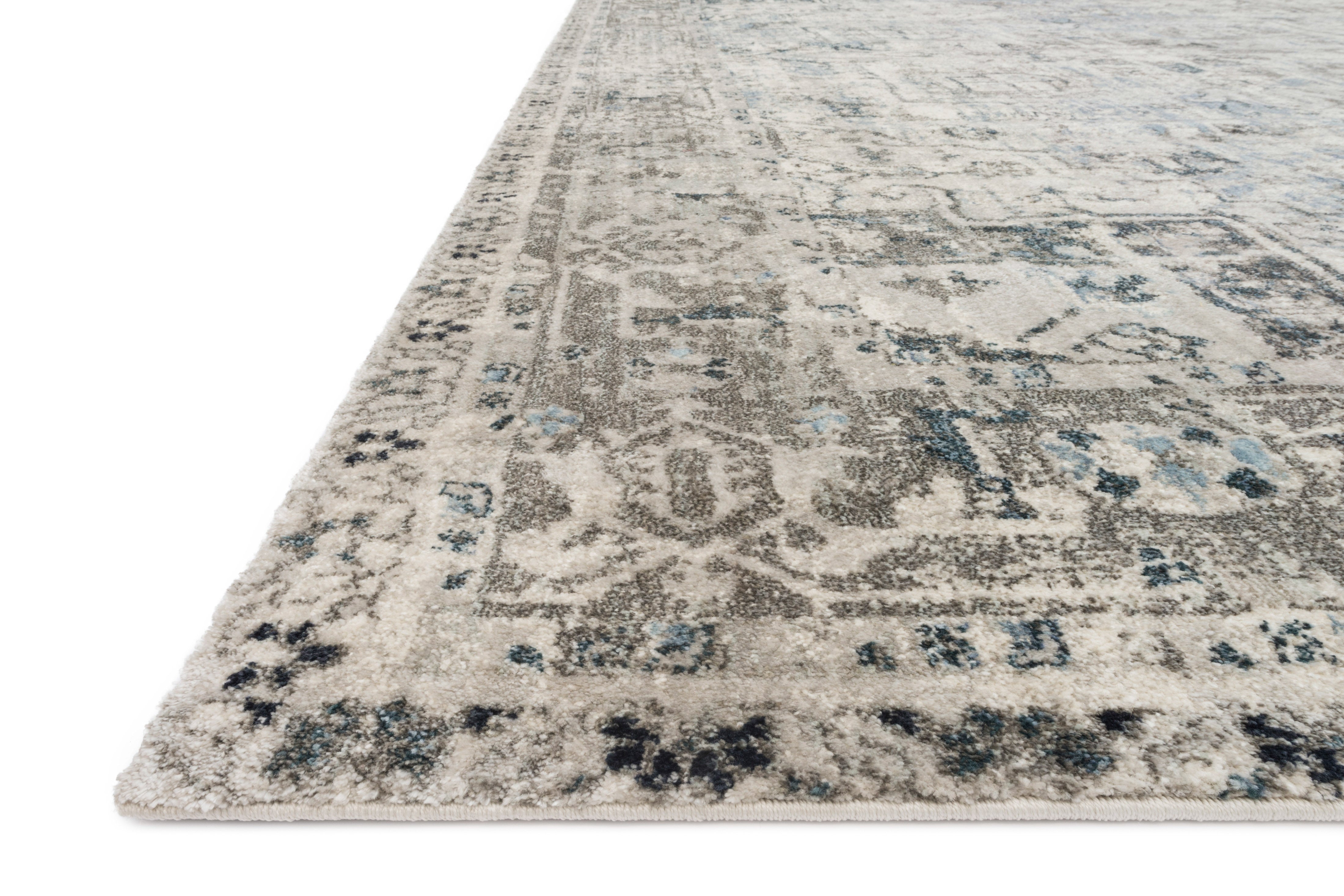 Loloi Anastasia Blue / Slate Rug RUGS - synthetic Loloi