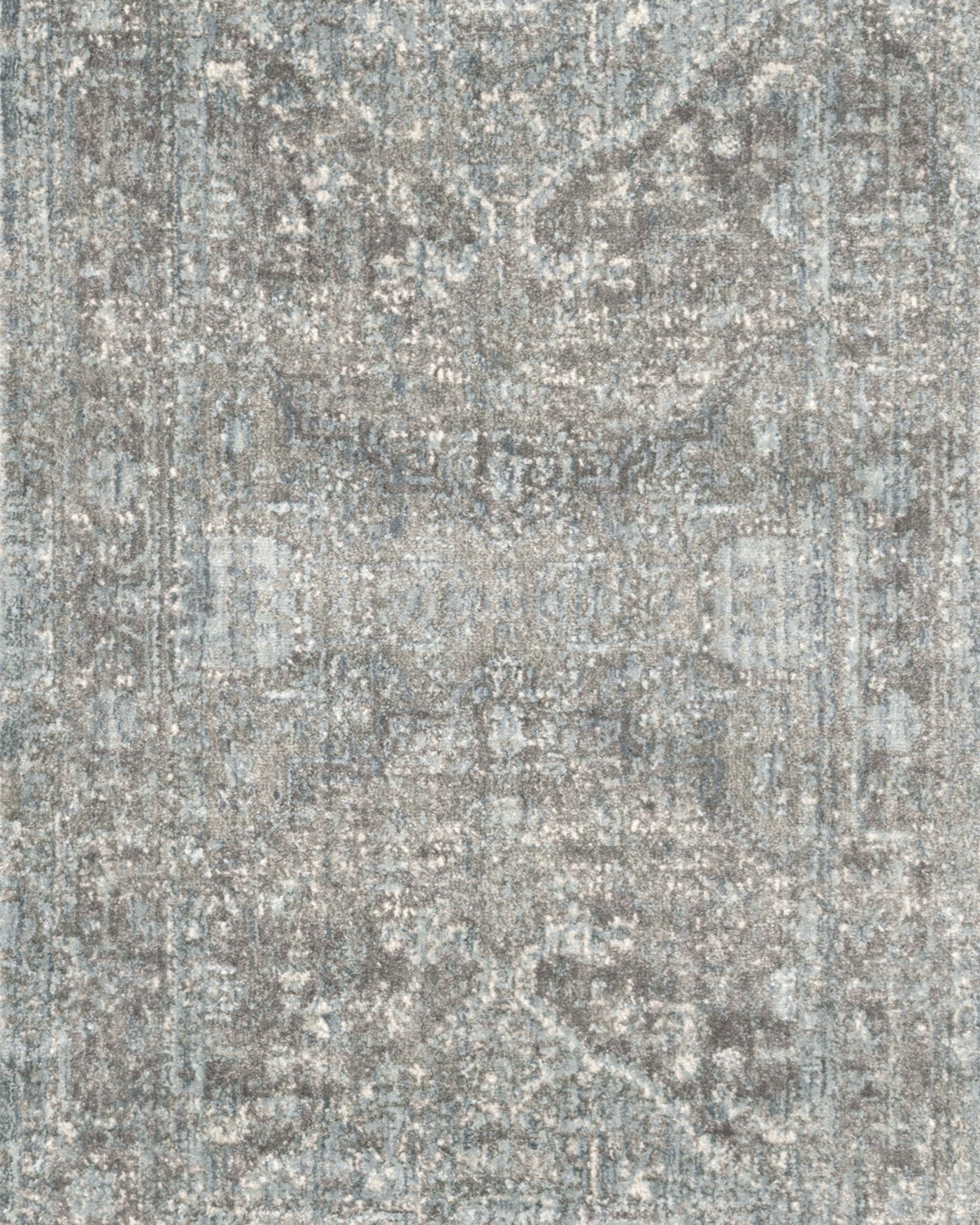 Loloi Anastasia Stone / Blue Rug RUGS - synthetic Loloi