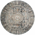 Loloi Anastasia Charcoal / Sunset Rug RUGS - synthetic Loloi