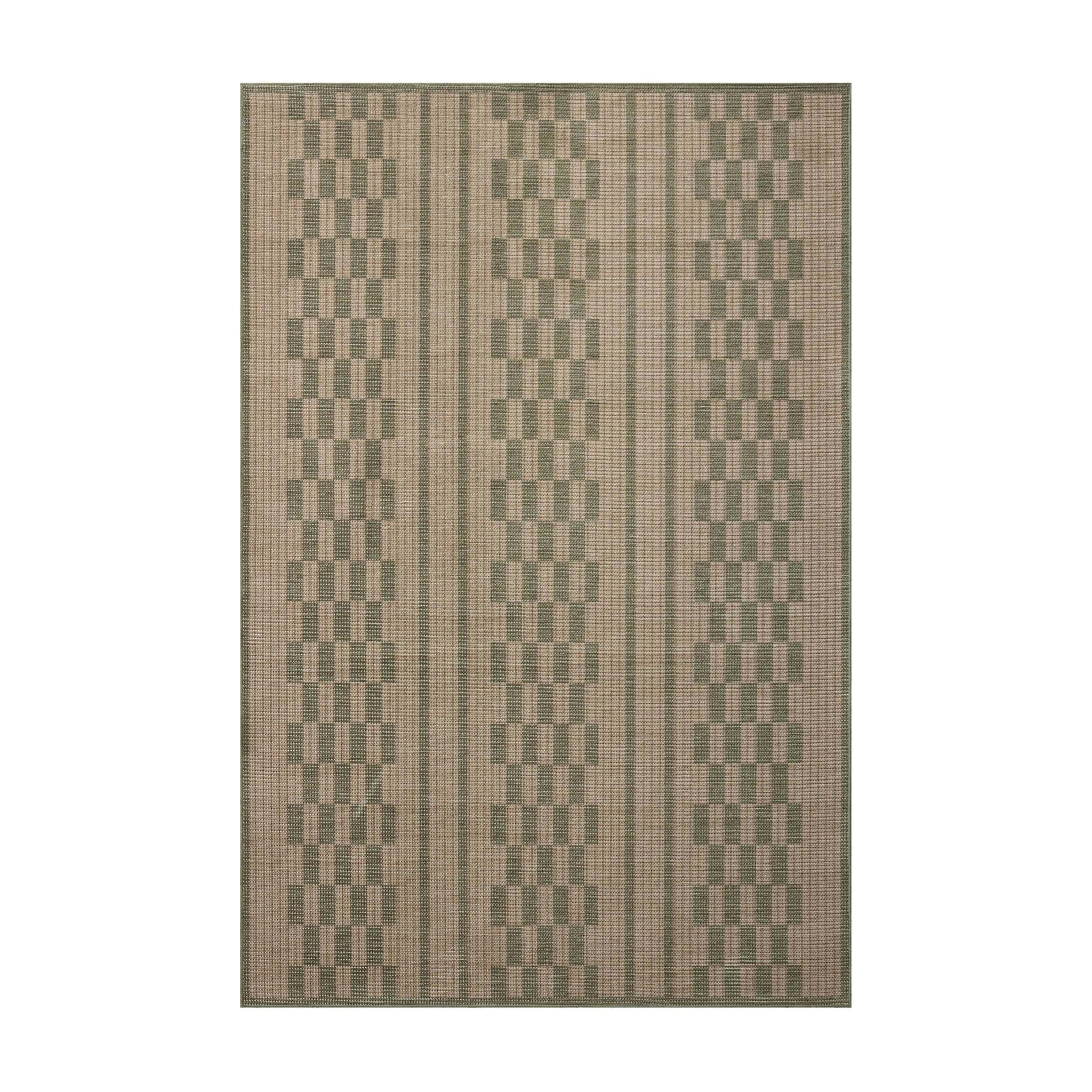 Amber Lewis x Loloi Archibald Natural / Green Rug – 1