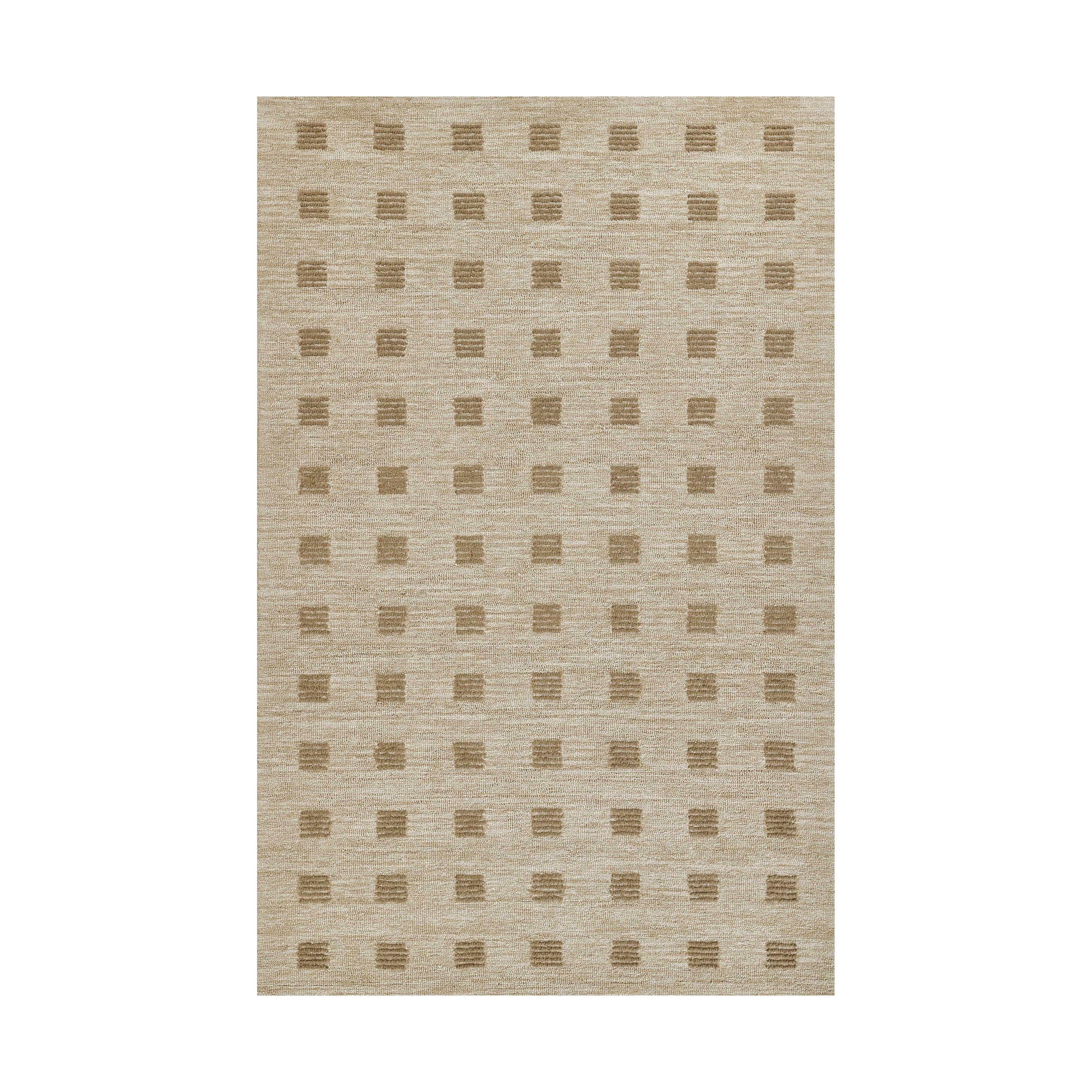 IN STORE - Archie Tile Hand Tufted Rug IN STORE - rugs Momeni Beige 2'3" x 8' Runner