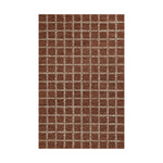 Archie Gridwork Hand Tufted Rug RUGS - wool Momeni Rust 2' x 3'