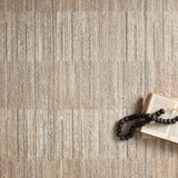 Loloi Arden Natural / Pebble Rug 0-RUGS-patterned Loloi