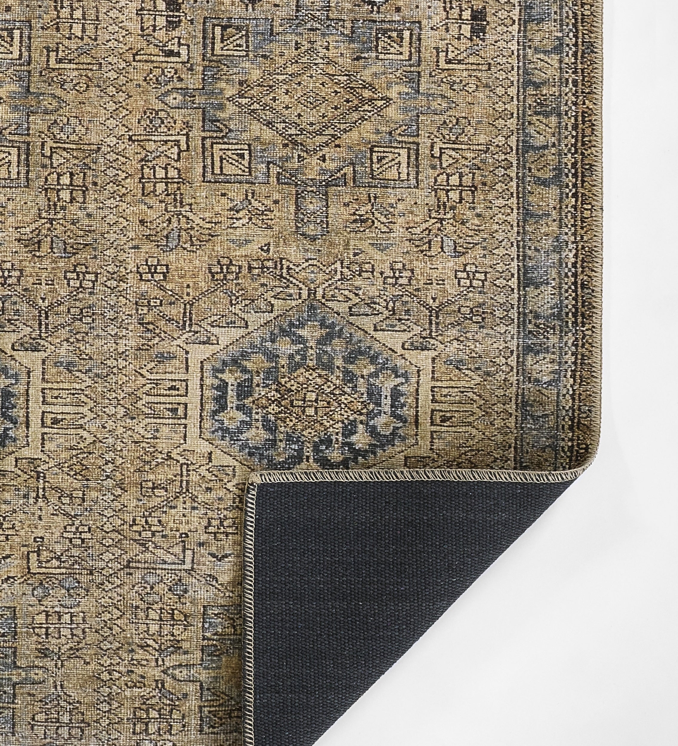 Ariyah Denim / Sand Rug RUGS - synthetic Momeni