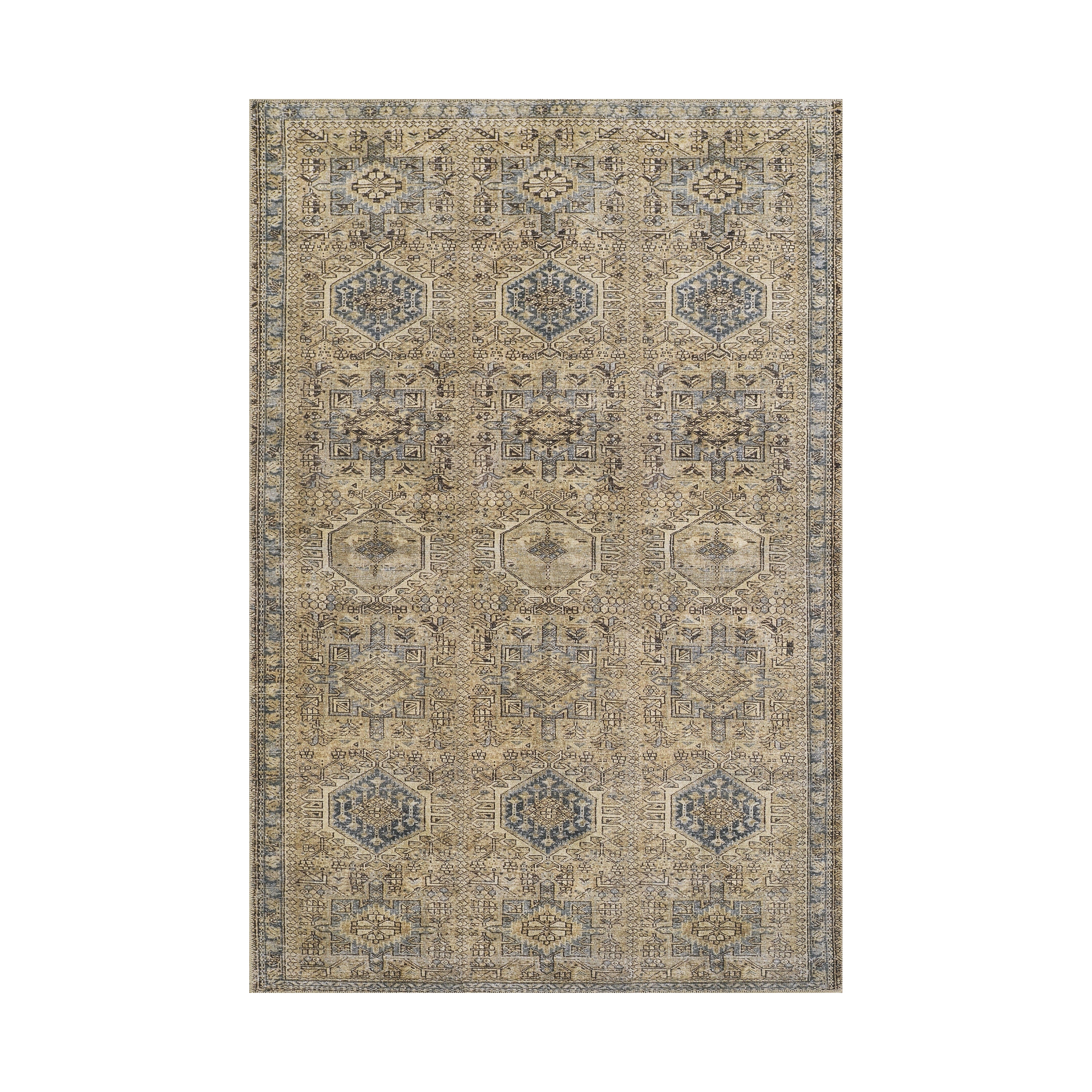 Ariana Machine Made Rug RUGS - synthetic Momeni Blue 2' X 3'