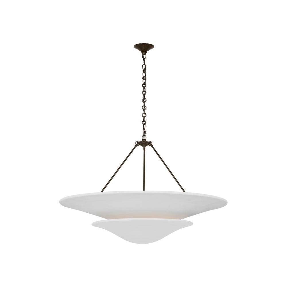 Mollino 40" Chandelier LIGHTING - chandelier Visual Comfort - Signature Bronze