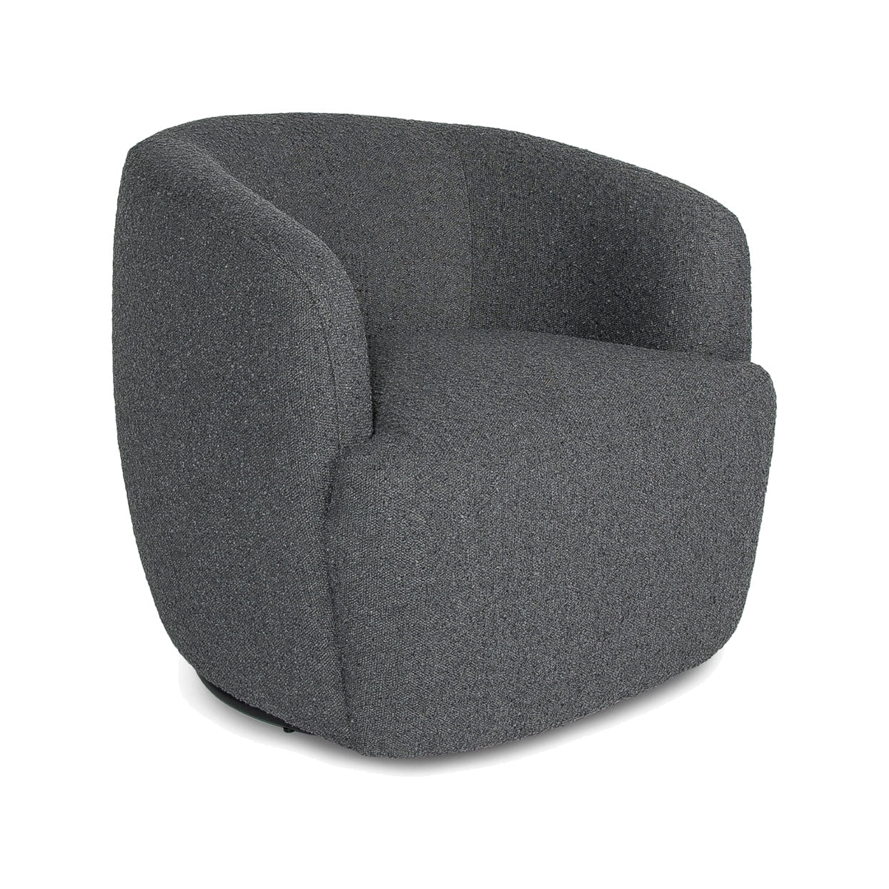 Arrow Swivel Chair, Charcoal