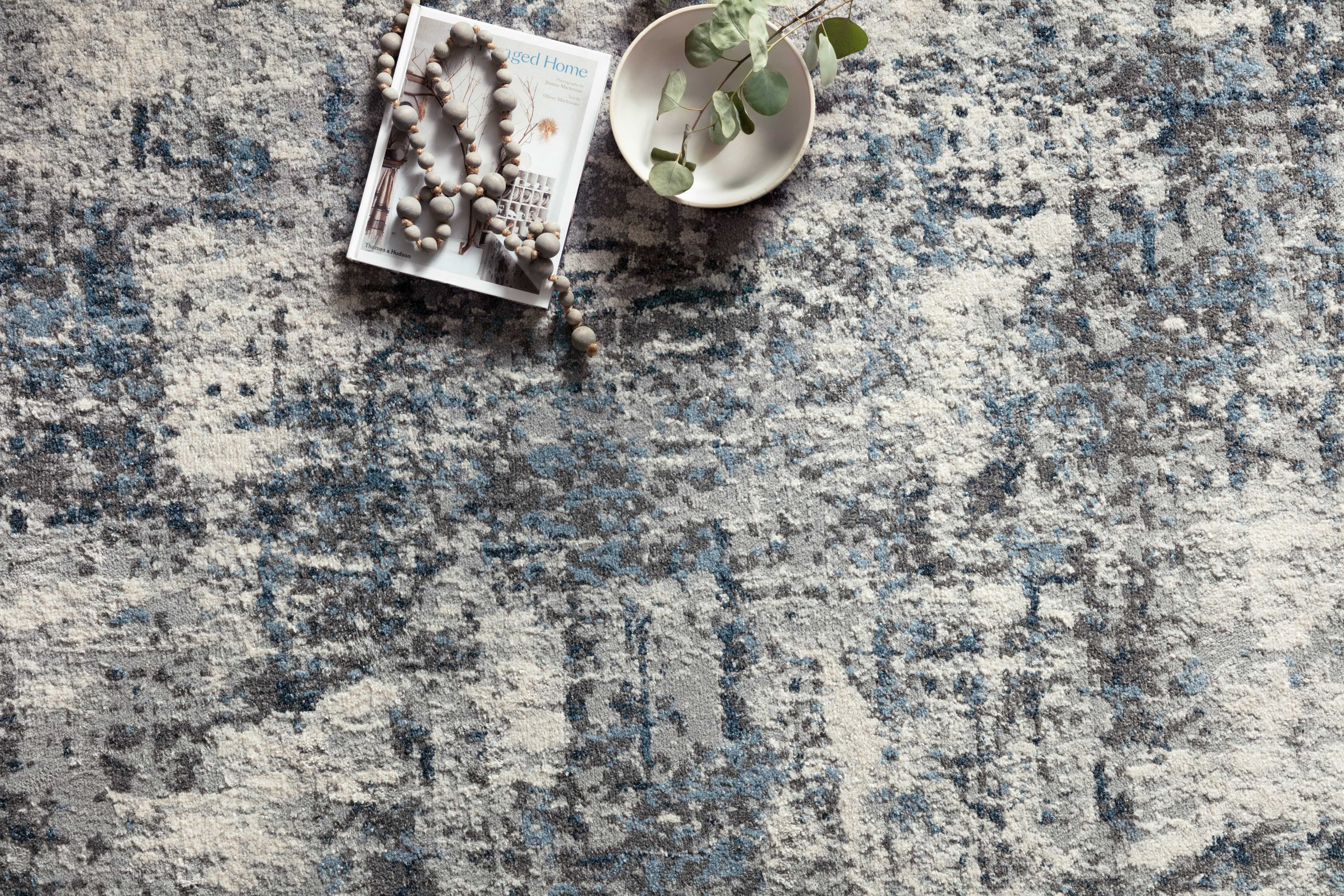 Loloi Austen Natural / Ocean Rug RUGS - synthetic Loloi