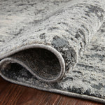 Loloi Austen Pebble / Charcoal Rug No.2 RUGS - synthetic Loloi 18" x 18"