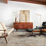 Loloi Axel Silver / Spice Rug RUGS - synthetic Loloi