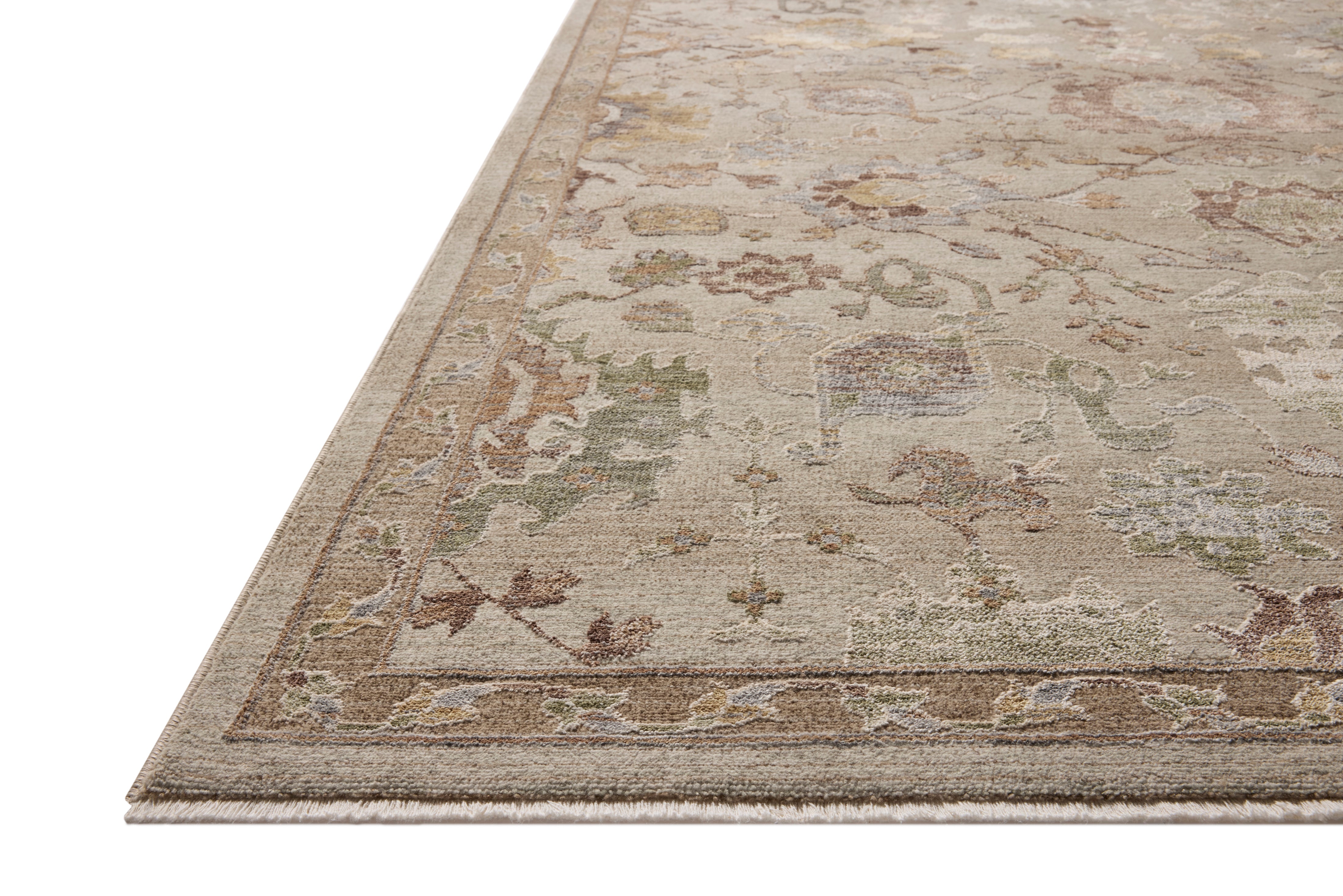 Loloi Aylin Fog / Plum Rug - Rug & Weave