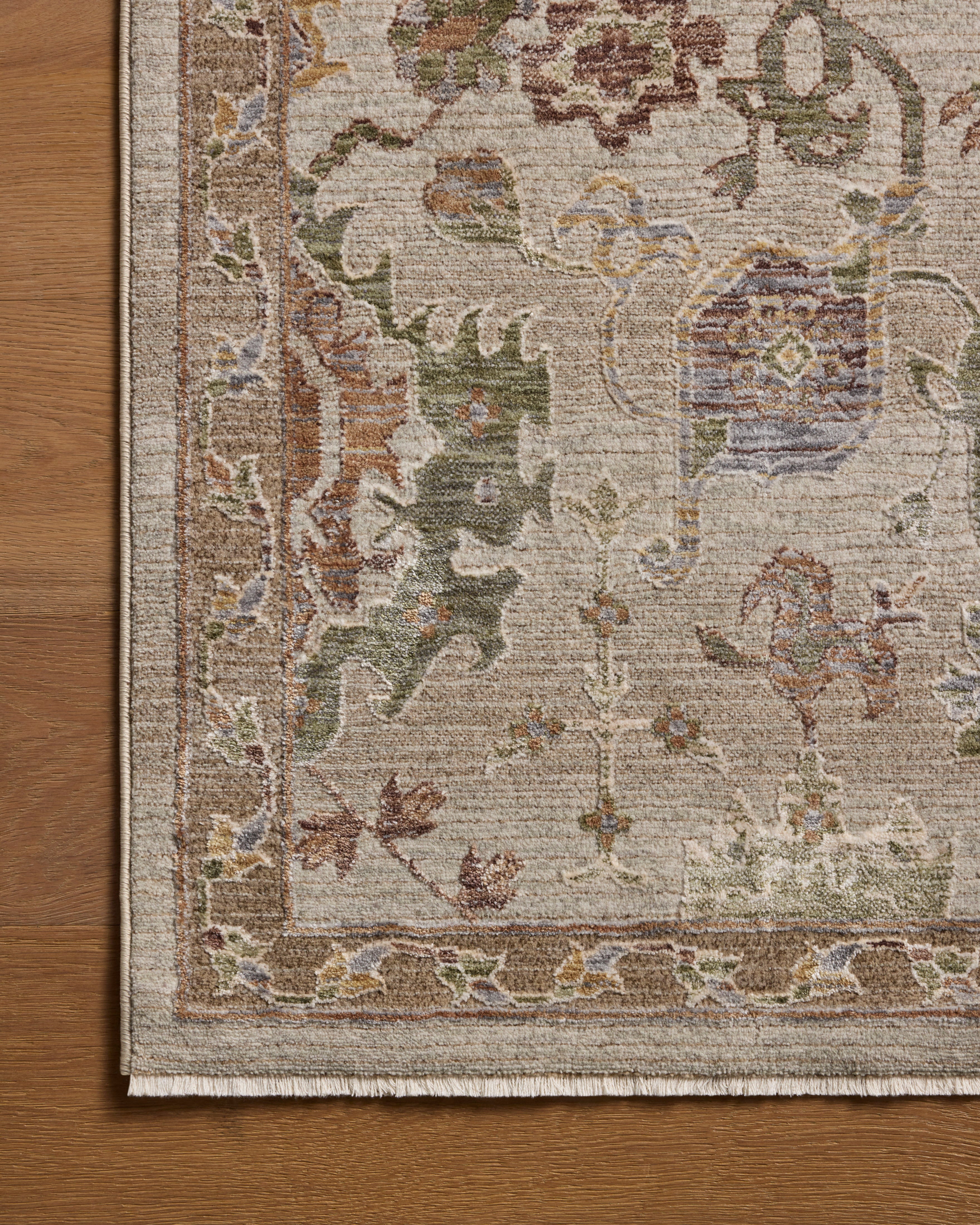 Loloi Aylin Fog / Plum Rug - Rug & Weave
