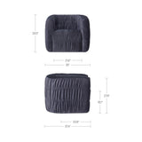 Robson Swivel Chair FURNITURE - accent chair Moe's Furniture