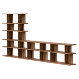 Albion 6-3-3 Shelving Unit FURNITURE - shelving unit Gus Natural Walnut