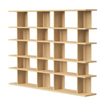 Albion 6-6 Shelving Unit FURNITURE - shelving unit Gus Vintage Oak