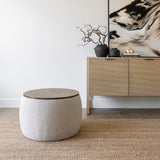 Ashley Storage Ottoman FURNITURE - ottomans Style In Form