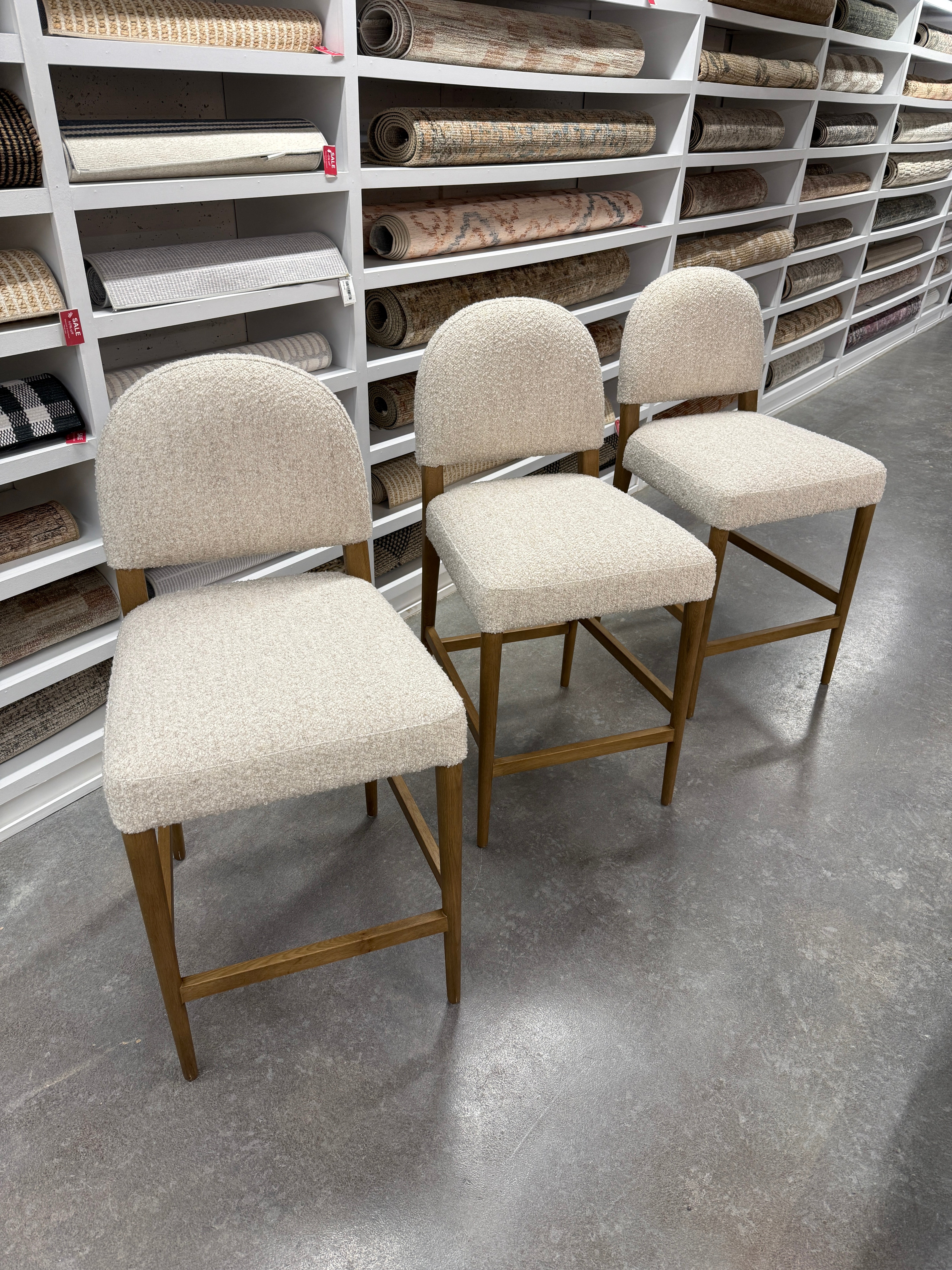 FLOOR MODEL - Abilene Counter Stool - Set of 3 FURNITURE - floor model Four Hands