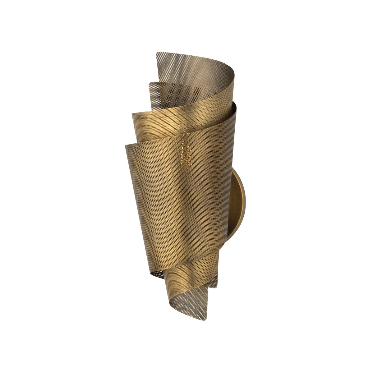 Blaisdell Wall Sconce LIGHTING - Wall Sconce Hudson Valley Lighting Patina Brass