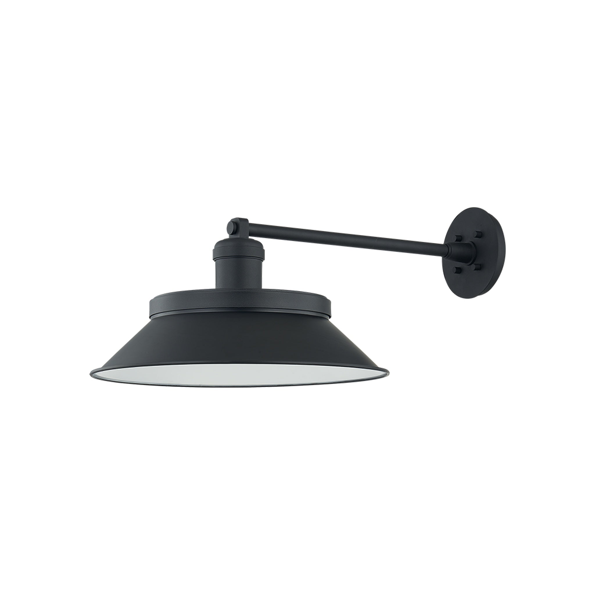 Kaspars Wall Sconce LIGHTING - wall sconce Hudson Valley Lighting Texture Black Large
