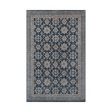 Banaras Hand Knotted Rug RUGS - wool Momeni Blue 2' X 3'