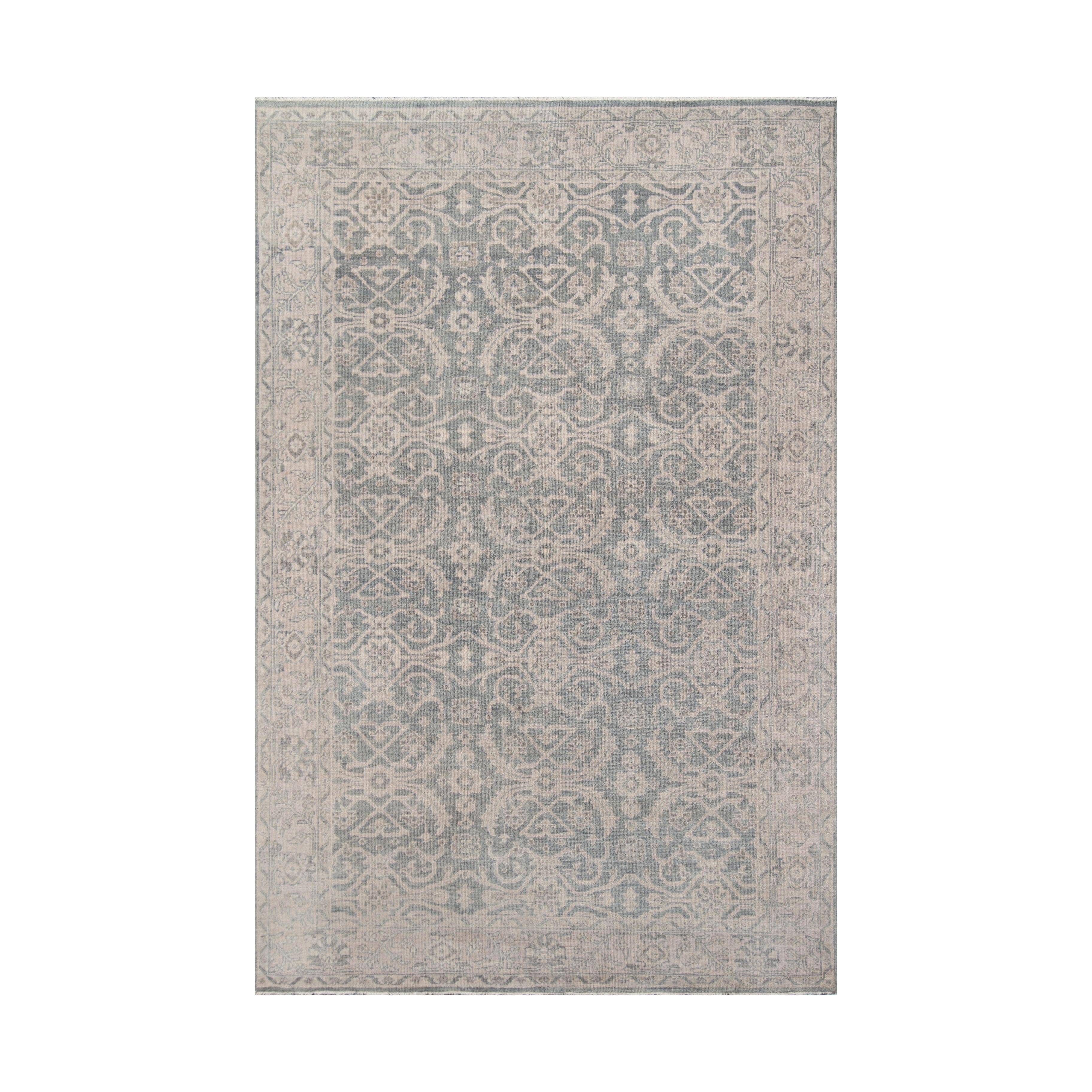 Banaras Hand Knotted Rug RUGS - wool Momeni Sage 2' X 3'
