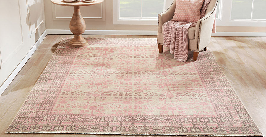 Banaras Hand Knotted Rug RUGS - wool Momeni