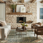 Magnolia Home by Joanna Gaines x Loloi Banks Denim / Clay Rug 1 - RUGS - patterned Loloi