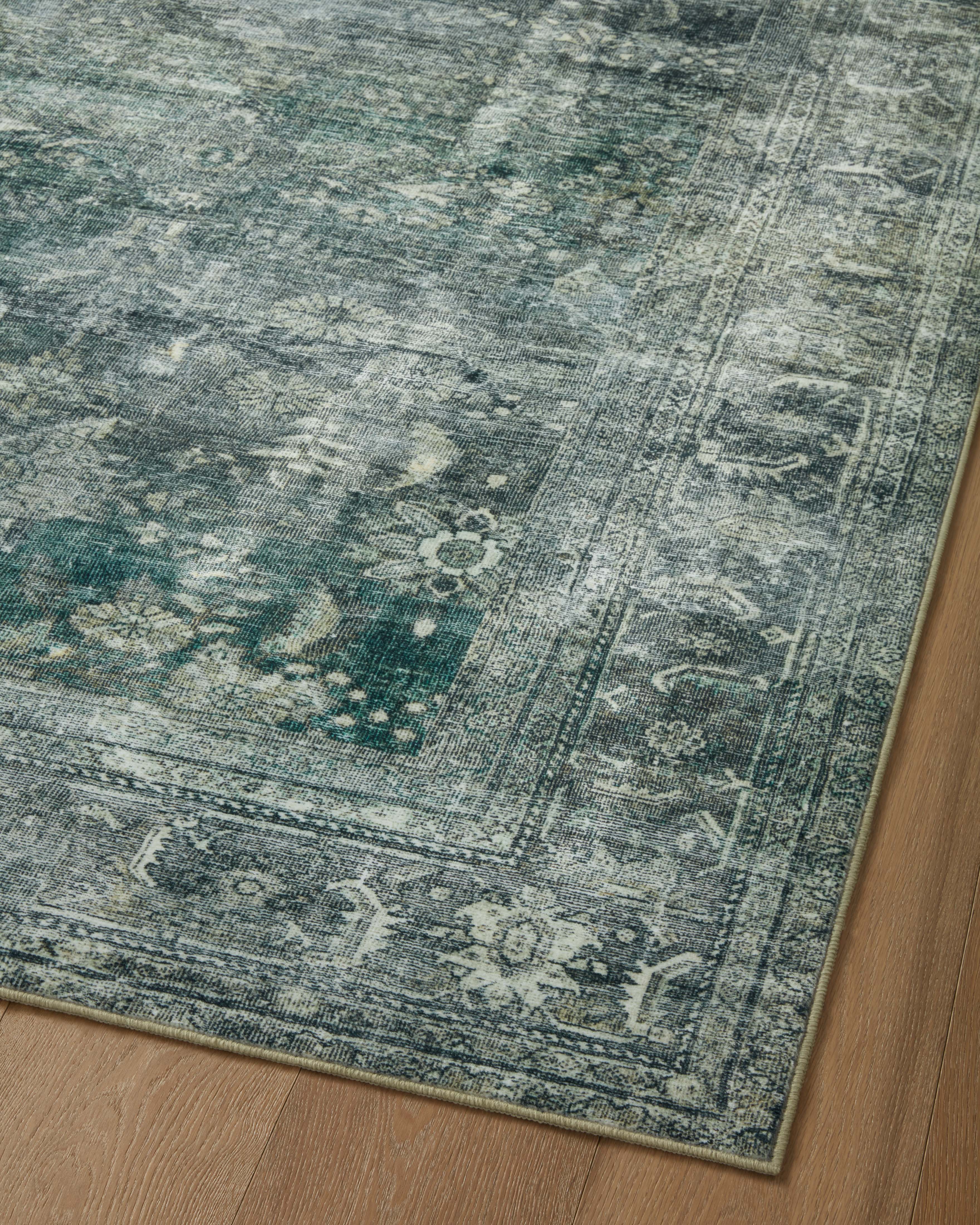 Joanna Gaines x Loloi Banks Blue / Lagoon Rug RUGS - synthetic Loloi