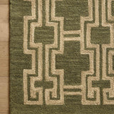 Jeremiah Brent x Loloi Barrow Moss / Beige Rug