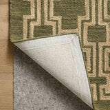 Jeremiah Brent x Loloi Barrow Moss / Beige Rug