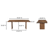 Liora Dining Table FURNITURE - dining table Moe's Furniture