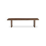 Liora Dining Bench Small Brown Furniture - Dining Benches Moe's Furniture