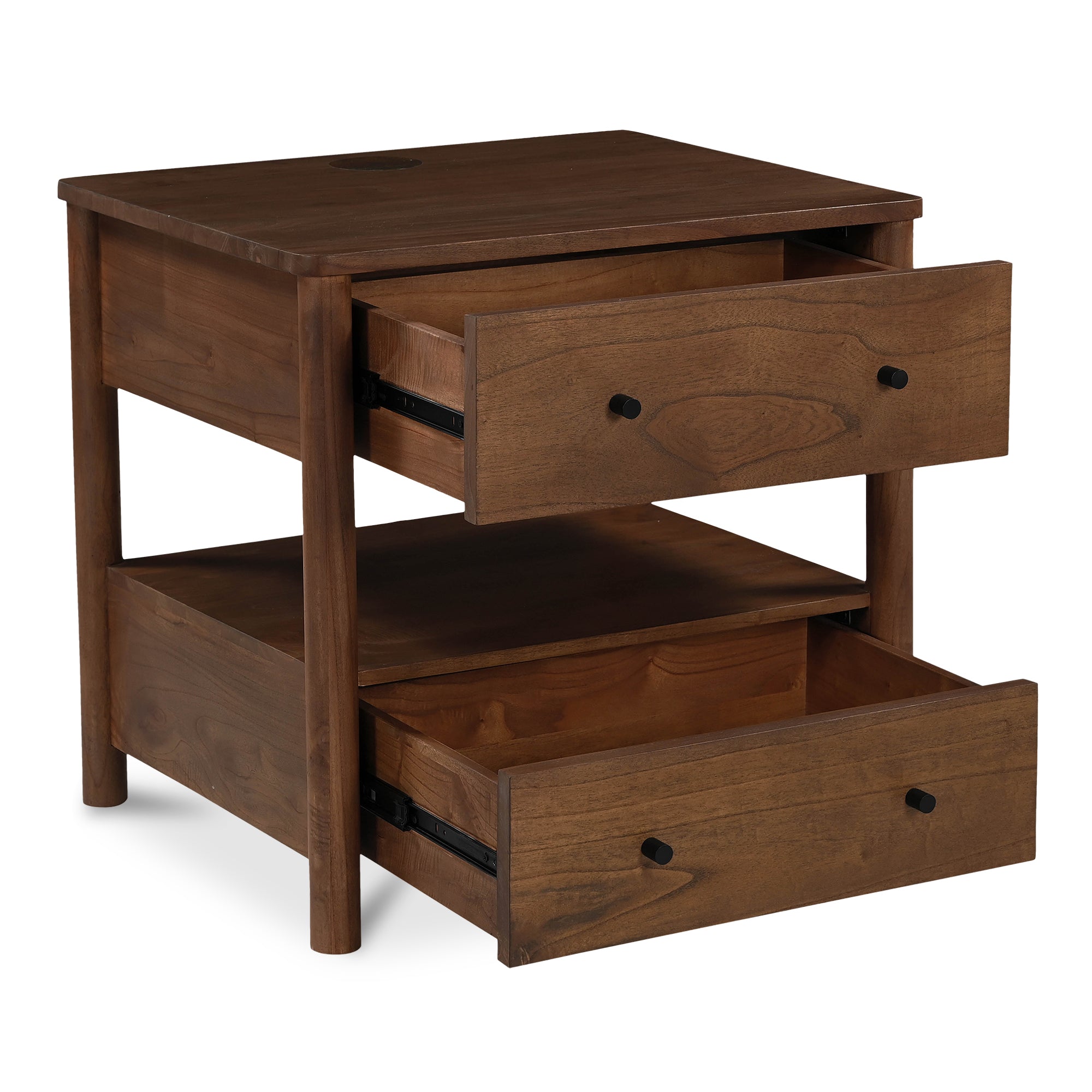 Lorelai Charging Nightstand Furniture - Nightstands Moe's Furniture