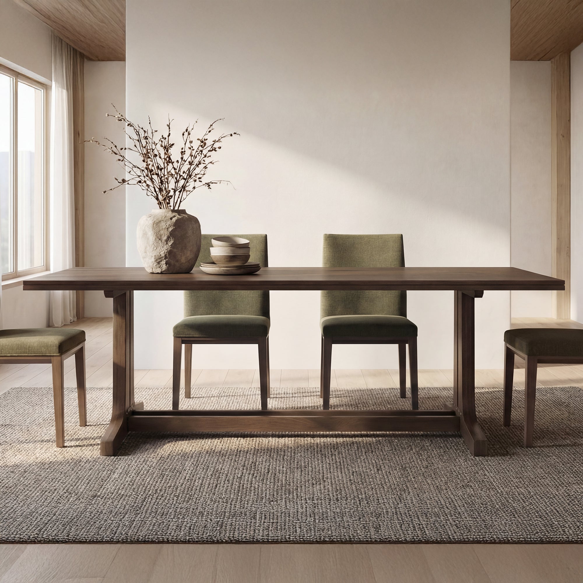 Samuel Dining Table FURNITURE - dining table Moe's Furniture