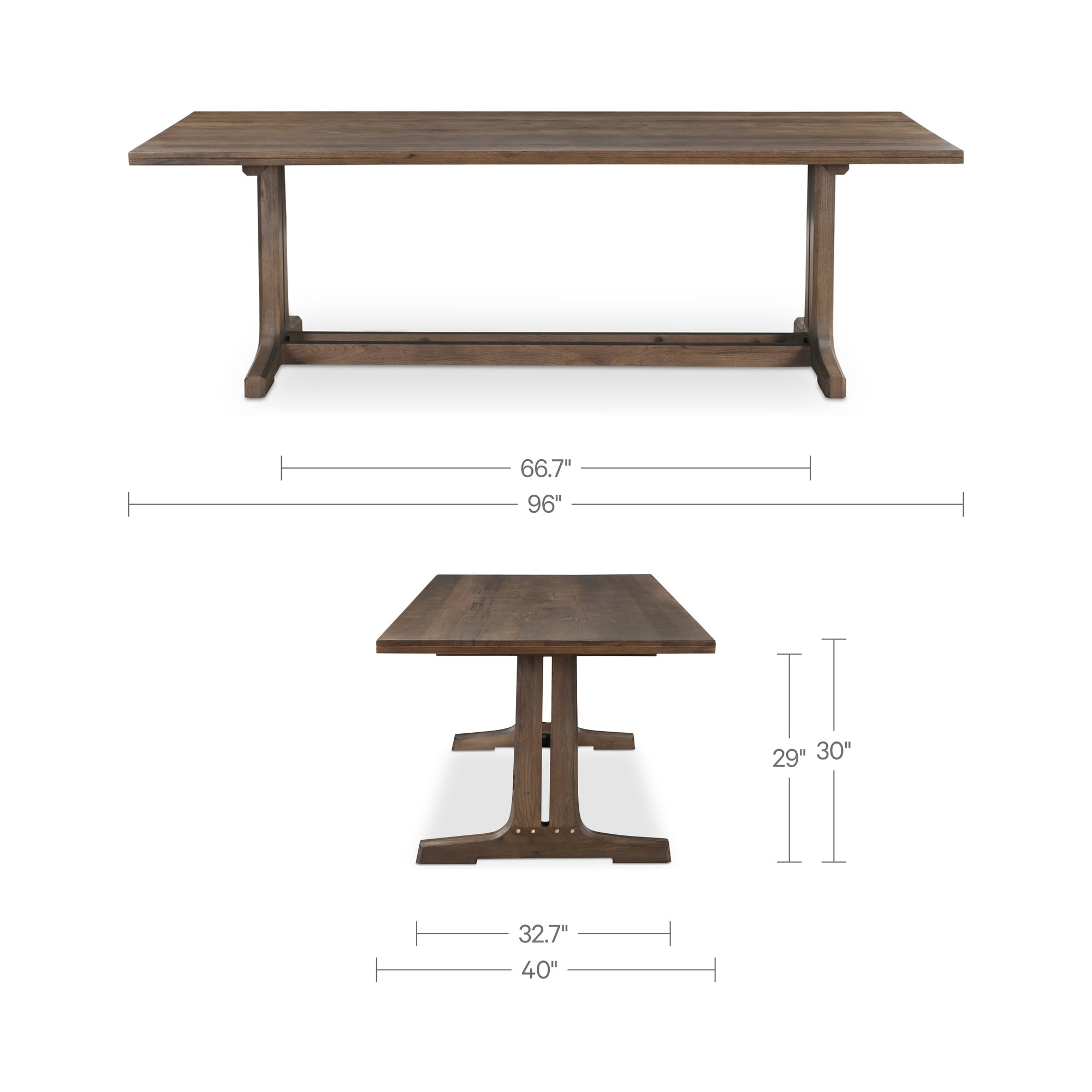 Samuel Dining Table FURNITURE - dining table Moe's Furniture