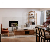 FLOOR MODEL - Row Bookcase - Natural FURNITURE - floor model Moe's Furniture