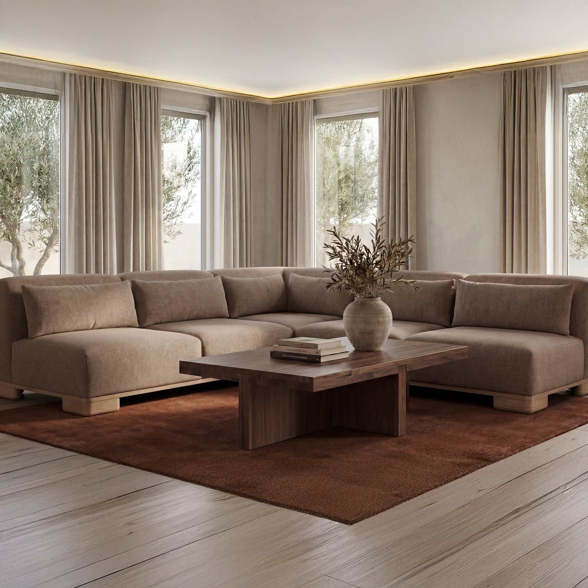 Folke Coffee Table FURNITURE - coffee table Moe's Furniture
