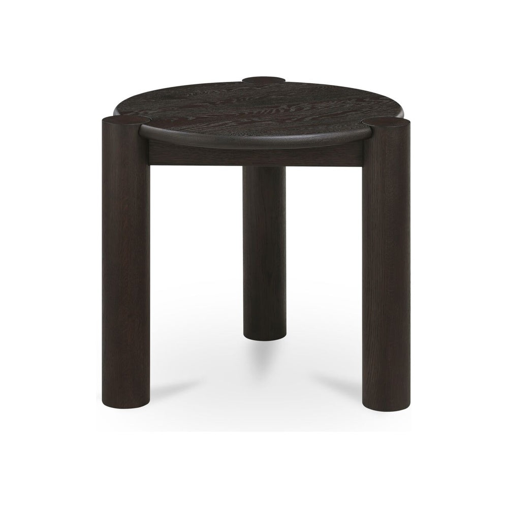 Jax Side Table, Dark Brown