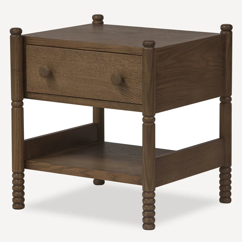 Mylie Oak Nightstand FURNITURE - nightstand Union Home