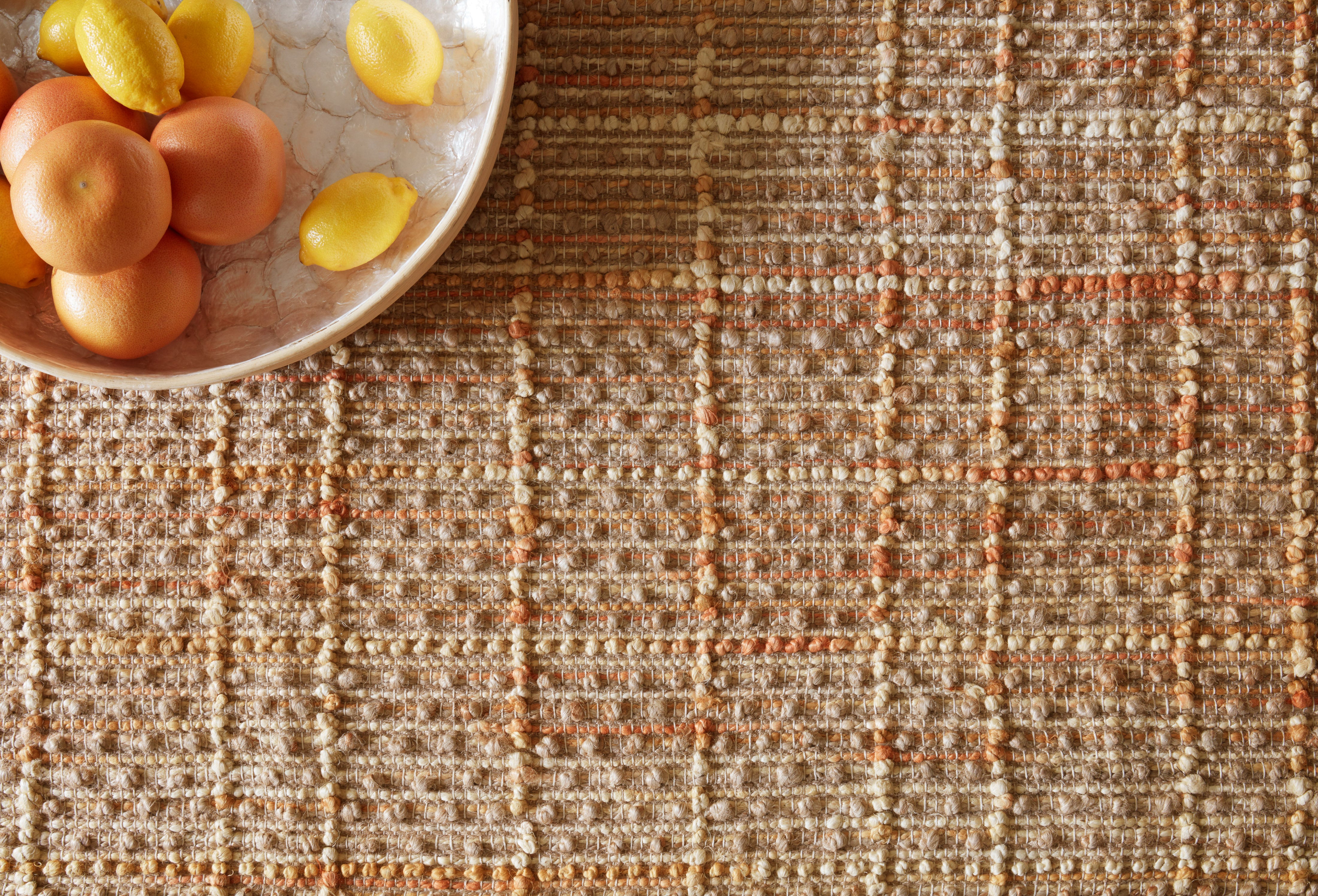 Loloi Beacon Tangerine Rug RUGS - jute Loloi