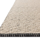 Magnolia Home by Joanna Gaines x Loloi Betty Ivory / Black RUGS - neutral Loloi