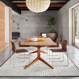 Loloi Beverly Ivory/ Black Rug 2-RUGS-patterned Loloi