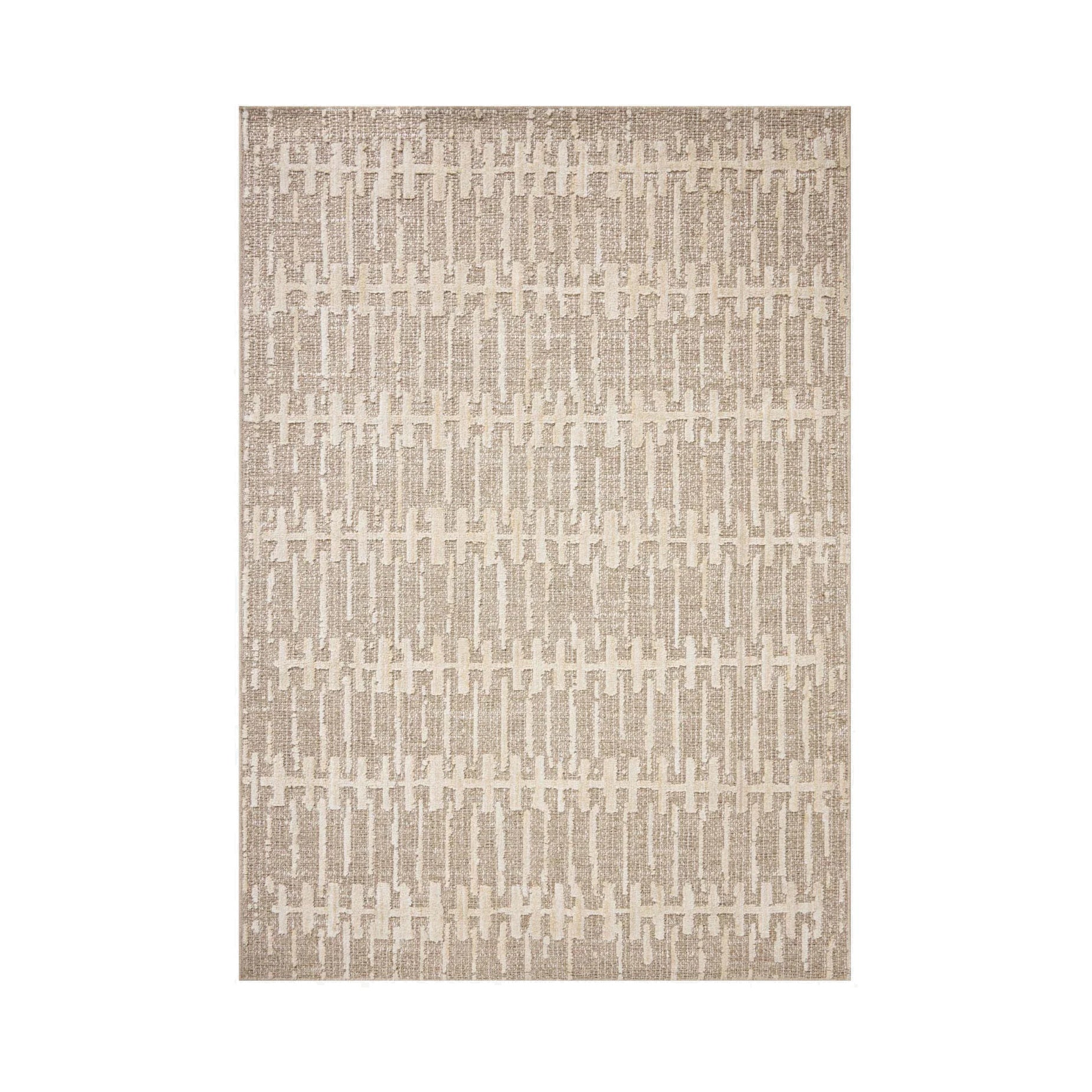 Amber Lewis x Loloi Bexley Taupe / Natural Rug RUGS - synthetic Loloi