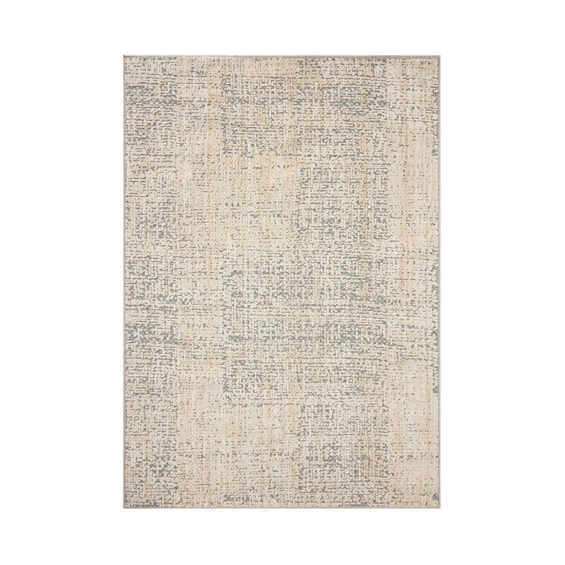 Amber Lewis x Loloi Bexley Natural / Slate Rug RUGS - synthetic Loloi