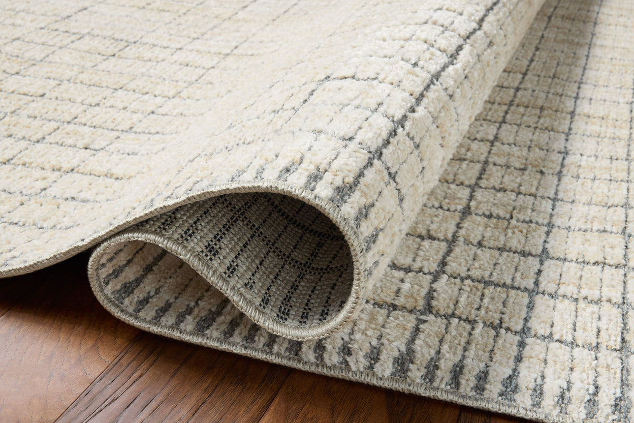 IN STORE - Amber Lewis x Loloi Bexley Slate / Natural Rug IN STORE - rugs Loloi